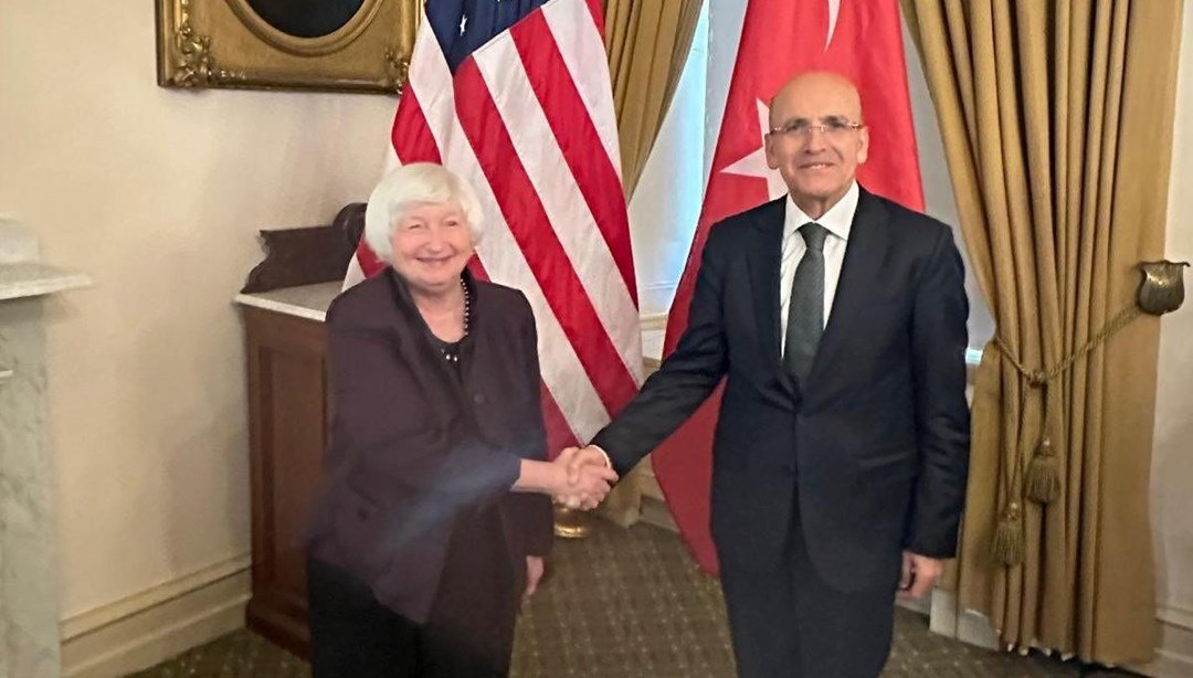 Bakan Şimşek, ABD’li mevkidaşı Yellen ile görüştü